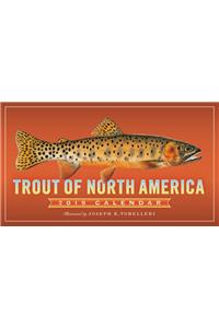 Trout of North America Wall Calendar 2019