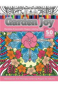 Coloring Books for Grownups Garden Joy