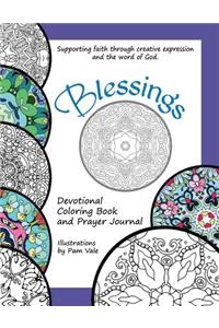 Blessings, Devotional Coloring Book and Guided Prayer Journal