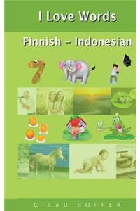 I Love Words Finnish - Indonesian