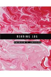 Reading Log: Red Marble Reading Log for Book Lovers - Over 100 Pages Favorite Books Record (8-X10-)