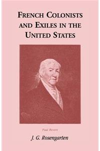 French Colonists and Exiles in the United States