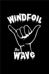 Windfoil the wave