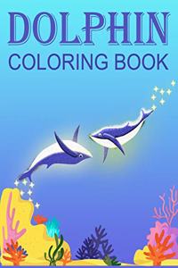 Dolphin Coloring Book