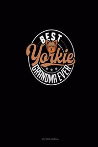 Best Yorkie Grandma Ever