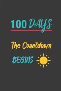 100 Days Of School NoteBook
