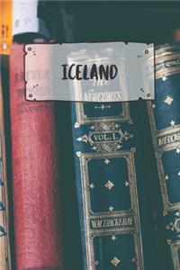 Iceland: Ruled Travel Diary Notebook or Journey Journal - Lined Trip Pocketbook for Men and Women with Lines