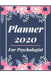 Planner 2020 for Psychologist