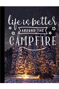 Life Is Better Around The Campfire