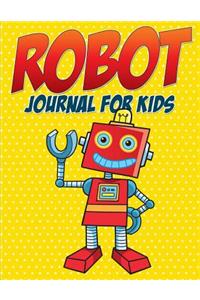 Robot Journal for Kids