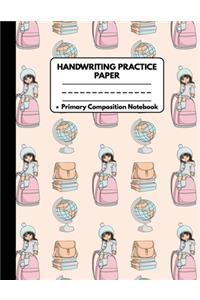 Handwriting Practice Paper Notebook Primary Composition Notebook
