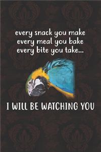 I Will Be Watching You Notebook Journal