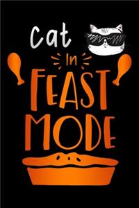 cat in feast mode