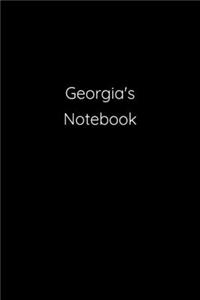 Georgia's Notebook