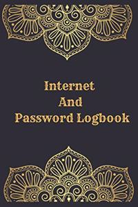 Internet And Password Logbook