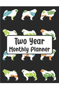 Two Year Monthly Planner