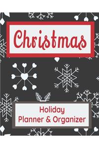 Christmas Holiday Planner & Organizer