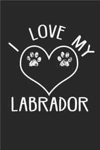 I love my Labrador: Dog I Owner I Dog Lover I Pets