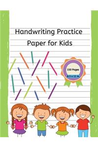 Handwriting Practice Paper for Kids