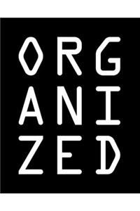 Organized AF Academic Planner