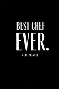 Best Chef Ever Meal Planner