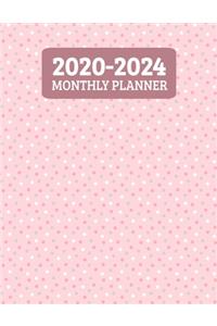 2020-2024 Monthly Planner
