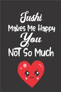 Sushi Makes Me Happy, You Not So Much