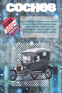Buen libro para colorear para adulto - Coches. Más de 100 coches