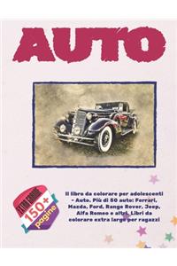 Il libro da colorare per adolescenti - Auto. Più di 50 auto