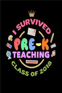 I Survived Pre-K Teaching Class Of 2018