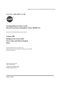 Boreas Tf-5 Ssa-Ojp Tower Flux and Meteorological Data