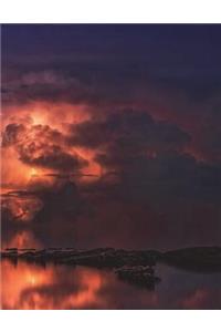 Thunderstorm Ocean Twilight Storm Chasing Clouds Weather Forecast Meteorology