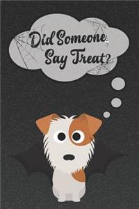 Jack Russell Terrier Lined Notebook