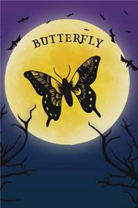 Butterfly Notebook Halloween Journal