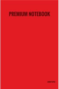 Premium Notebook - Lined Paper