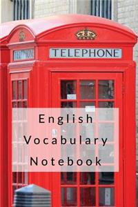 English Vocabulary Notebook