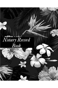 Notary Record Book