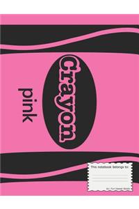 Crayon Pink