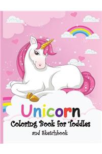 Unicorn Coloring Book for Toddles