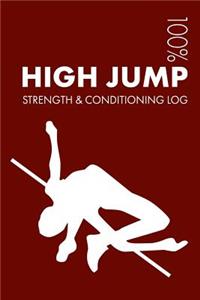 High Jump Strength and Conditioning Log