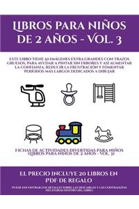 Fichas de actividades divertidas para niños (Libros para niños de 2 años - Vol. 3)