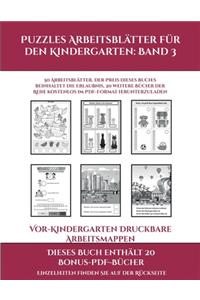 Vor-Kindergarten Druckbare Arbeitsmappen (Puzzles Arbeitsblätter für den Kindergarten