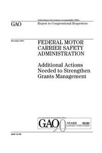 Federal Motor Carrier Safety Administration