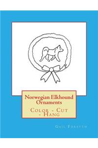 Norwegian Elkhound Ornaments