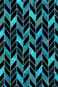 Bullet Journal Notebook Abstract Feather Pattern 1