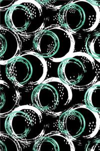 Journal Notebook Batik Circles Pattern 3