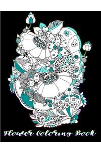 Flower Coloring Book