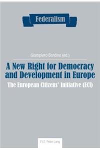 New Right for Democracy and Development in Europe
