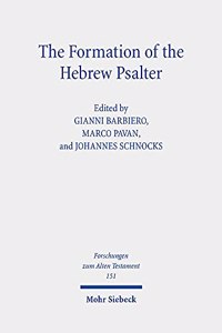 The Formation of the Hebrew Psalter