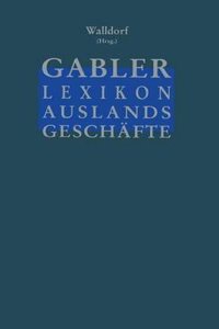 Gabler Lexikon Auslands Geschafte